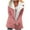 Watermelon Red, variant on Winter Warm Zip Up Caots for Womens Fashion Plus Size Casual Composite Plush Button Lapels Jacket Outwear Long Sleeve Hoodless Coat