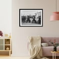 thumbnail image 3 of Historic Framed Print, [Boys at drill (marching), Golden Industrial School, Denver, Colorado: Side view of boys marching in foreground], 17-7/8" x 21-7/8", 3 of 9