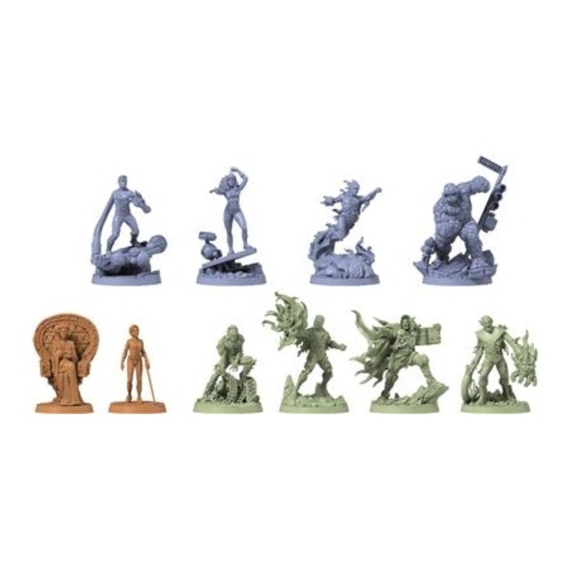 Zombicide: Marvel Zombies Fantastic 4 Under Siege Strategy Game Expansion for Ages 14 and up, from Asmodee