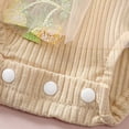 thumbnail image 4 of Baby Onesies Girl Baby Girl Mesh Princess Crawling Romper Skirt Headband 2-Piece Set Comfortable Soft Breathable 3 6 12 18 Months, 4 of 5