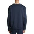 thumbnail image 3 of Athletic Works Men's Fleece Raglan Crew Sweatshirt, up to Size 2XL, 3 of 6