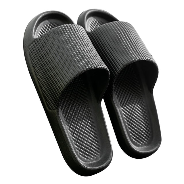 Amzcrzy Zapatos de mujer,Zapatos de mujer,Zapatillas de mujer, Pantuflas de color liso para mujer y hombre, súper suaves, transpirables y antideslizantes para el dormitorio y el hogar. Sandalias Muje