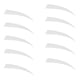 thumbnail image 2 of 10 piezas flecha Fletching flecha s Fletches escudo corte 5 pulgadas Blanco Zulema Flecha Fletching, 2 of 8