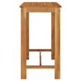 thumbnail image 2 of vidaXL Garden Bar Table 120x60x105 cm Solid Wood Acacia, 2 of 4