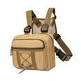 thumbnail image 2 of Milageto Men Chest Rig Bag Outdoor Chest Pack for Fishing Outdoor Activities Khaki, 2 of 8