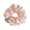 Pink, variant on Fashionable Lace Hair Tie With Saturated Color Soft Fabric without Pull Stretch Scrunchies For Women And