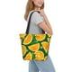 thumbnail image 2 of Fotbe Orange Bolsa de Playa con Estampado, Bolsa de Hombro, Bolsa de Mano Espaciosa, Bolsa de Viaje Ligera, Bolsa de Compras Versátil, 2 of 6