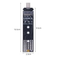 thumbnail image 4 of Adaptador Ssd M.2 A Usb 3.1 Adaptador NVMe a tipo C Soporte de tarjeta M.2 USB C para casi M.2 (NGFF) NVMe/SATA SSD Tmvgtek Para estrenar, 4 of 9