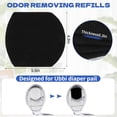 thumbnail image 2 of 16 PCS Diaper Pail Deodorizer Refills for Ubbi Diaper Pail, Activated Charcoal Odor Absorbing Filters, Strong Odor Eliminating, Precise fit, Keep Nursery Long-Lasting, 2 of 4