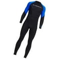 thumbnail image 1 of facefd Men Diving Wetsuit for Water Sports Protection Diving Suits Snorkeling Back Zip Full Body Warm Wet Suit Surf, 1 of 9