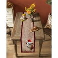 thumbnail image 4 of Table Runners 72 Inches Long Dress Scarves, Red Christmas Farmhouse Kitchen/Dining Table Runner, Coffee Tablerunners, Cow Snowflake Red Plaid Farmhouse Wooden Winter 13x72 Inch, 4 of 7