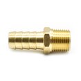 thumbnail image 5 of Interstate Pneumatics FM68 Brass Hose Barb Fitting, Connector, 1/2" Barb X 3/8" NPT Male End, 5 of 5