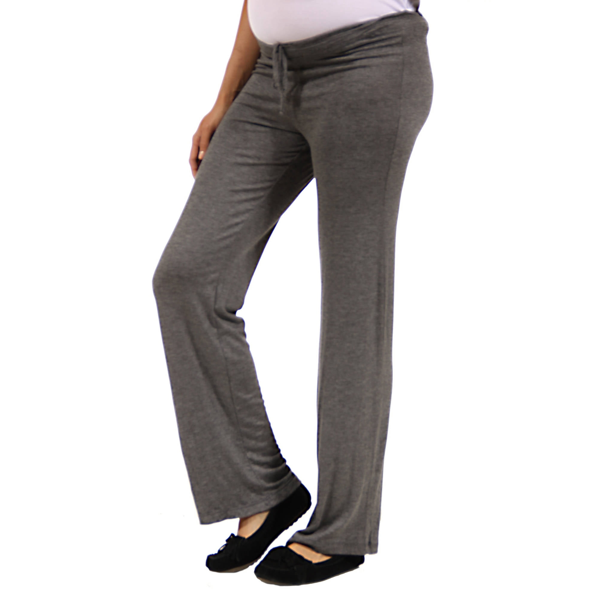 Women's Draw String Maternity Narrow Pants