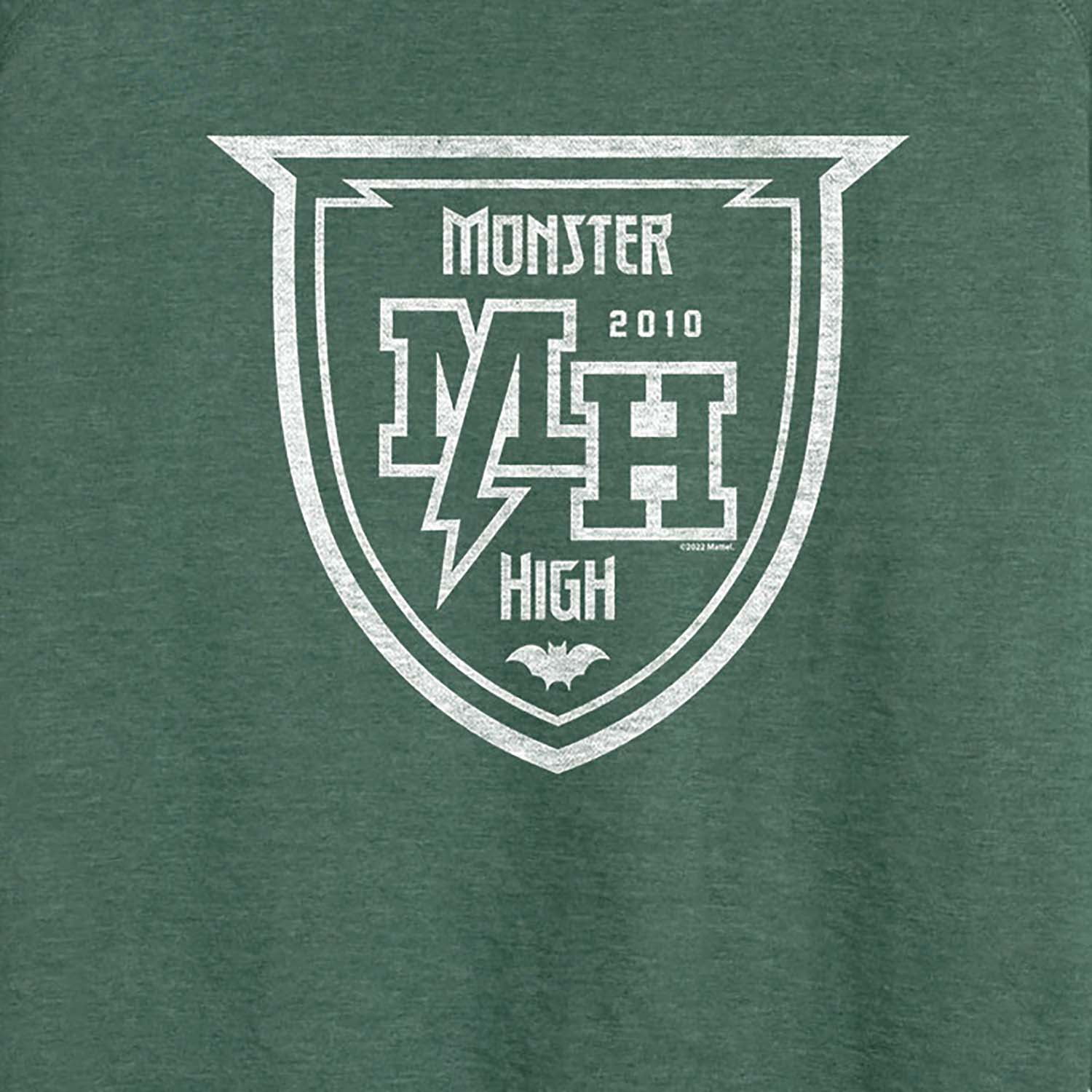 Monster High - Monster High Crest - Women's Lightweight French Terry Long Sleeve Shirt