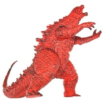 Fire Monster Dinosaur vs. Kong 2021 Toy Burning Action Figure: Flaming King of The Monsters, Movie Series Movable Joints Soft Vinyl, Travel Bag