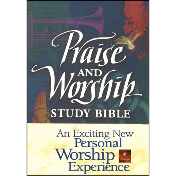 Pre-Owned Praise and Worship Study Bible: NLT1, 9780842333375, 0842333371, Hardcover,