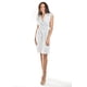 thumbnail image 4 of Vestido de Rayas Roman Fashion Juvenil 8867-STRP Blanco rayas, 4 of 5