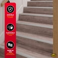 thumbnail image 6 of M-D Building Products 43309 36 In. Satin Silver Aluminum CINCH® Fluted Stair Edging, 6 of 8