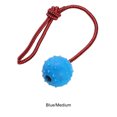 thumbnail image 4 of Methold 2x pelota para perros para interacción y mejora emocional - pelota de juguete de cuerda de goma sólida de goma sólida Suministros para perros, 4 of 6