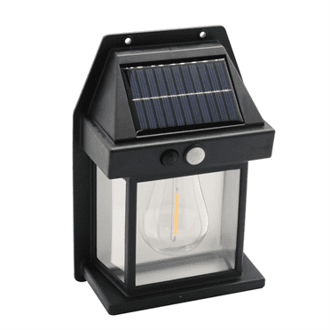 Solar Tungsten Bulb Wall Lamp Outdoor Waterproof Wall Lamp Courtyard Landscape Decorative Lamp