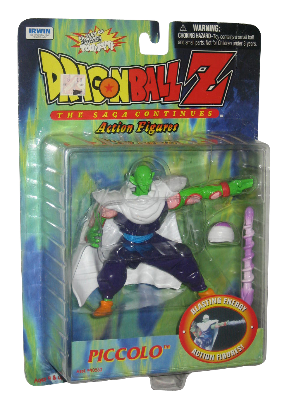 Dragon Ball Z The Saga Continues Piccolo (1999) Irwin Toys Action