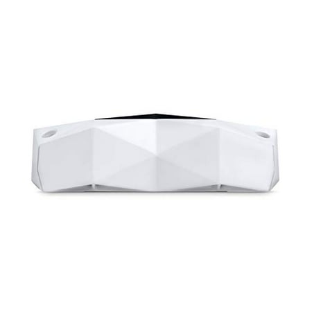 JBL - Marine 1800W Class AB Bridgeable Multichannel Amplifier with Variable Crossovers - White/Black