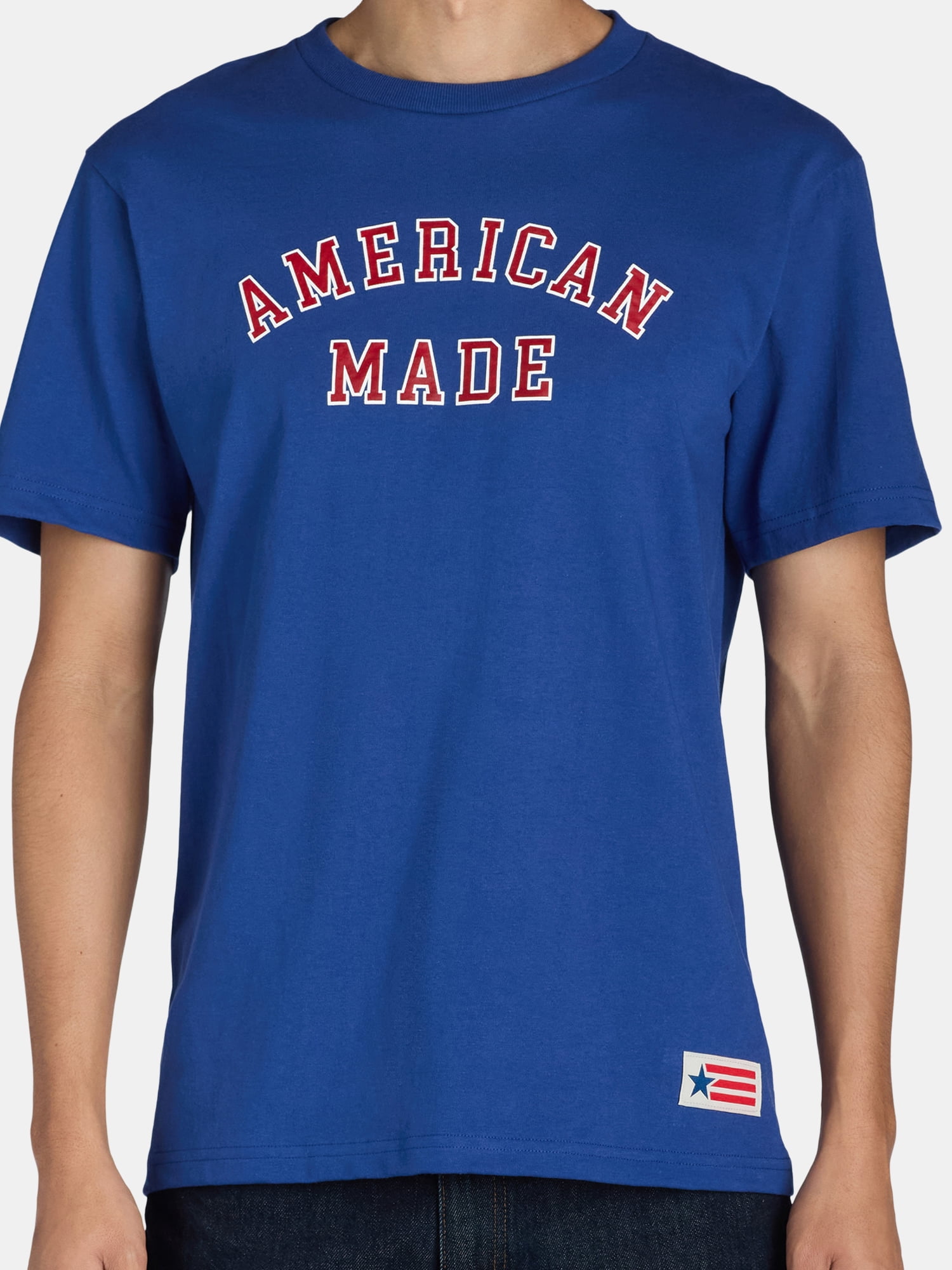 American Giant Unisex USA Tee Shirt, Men's Sizes XS-3XL