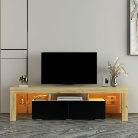 For Tv Stand With Led Lights, Is A Console Table Tv Stand
