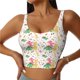 thumbnail image 1 of Balery Cute Baby Dinosaurs Sujetadores deportivos con espalda cruzada para mujer, acolchados, sin costuras, de alto impacto, ideales para yoga, gimnasio, entrenamiento y fitness.-Small, 1 of 8