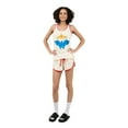 thumbnail image 1 of Wonder Woman Tiara & Logo Women's 2-Pack Racer Tank & Dolphin Shorts Sleep Set, 1 of 7