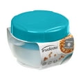 thumbnail image 2 of Trudeau Milk and Cereal Container, Tropical Blue, 2 of 2