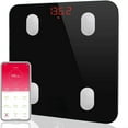 JZJUNZ Smart FITINDEX Bluetooth Body Fat Scale Digital Weight Scale