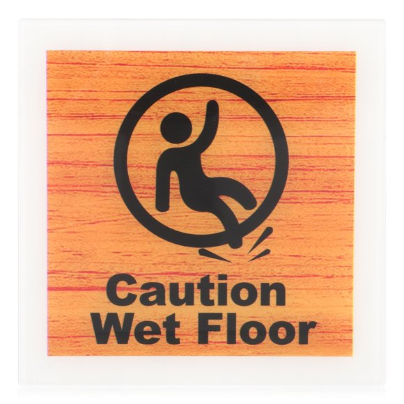 Caution Wet Floor Sign Notice Caution Warning Sign for Restaurant Commercial And Industrial
