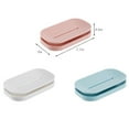 thumbnail image 2 of Caja nórdica para jabón con drenaje de agua de doble capa, soporte para jabón, baño, inodoro, lavandería, caja de drenaje, 2 of 8