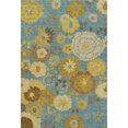thumbnail image 2 of Addison Rugs Mayfield Premium Machine Washable Transitional Floral Aqua Rectangle Rug, 8' x 10', 2 of 6