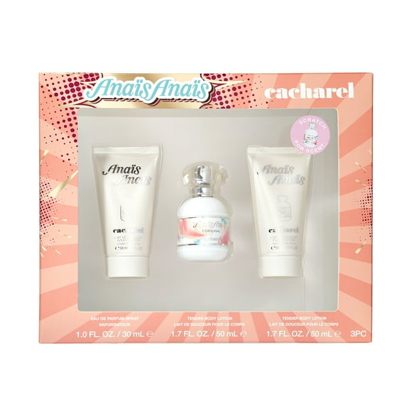 Cacharel Anais Anais Perfume Gift Set for Women, 3 Piece