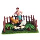 thumbnail image 4 of Conjunto De De Animales De Granja Y Accesorios De Corral De Granja En Miniatura Pollos Y Micro Paisaje Para Niños Pe, 4 of 6