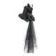 thumbnail image 1 of Steampunk, tocado de plumas, accesorio novedoso para disfraz, sombrero de cóctel para Cosplay, tocado con pinza para el pelo para, 1 of 9