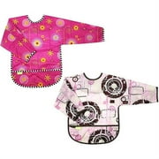 Kushies Lightwt Waterproof Bib Tddlr 2pk