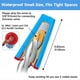 thumbnail image 3 of 50 Conectores Eléctricos Impermeables de 22 AWG A 14 AWG, con Tapas de Tuercas Giratorias y Sellado para Exteriores., 3 of 5