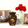 thumbnail image 6 of JAGASY Sparrow Funeral Urn for Grandmother Cremation, Brown Urn for Human Ashes Keepsake, Miniature Burial Urns for Memorial, Decorative Urns for Loved One Funeral, 3 Inch, 6 of 7