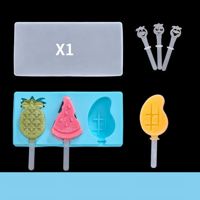 Moldes para paletas, moldes para helado, molde para paletas caseras, juego de bricolaje, máquina para hacer paletas de hielo gratis para niños