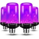 thumbnail image 1 of Hompavo 【Actualizado】 Bombillas LED con llama para decoración de Halloween, 4 modos de bombillas parpadeantes con efecto al revés, bombilla de llama con base E26/E27 para fiesta de Navidad, hogar, int, 1 of 3