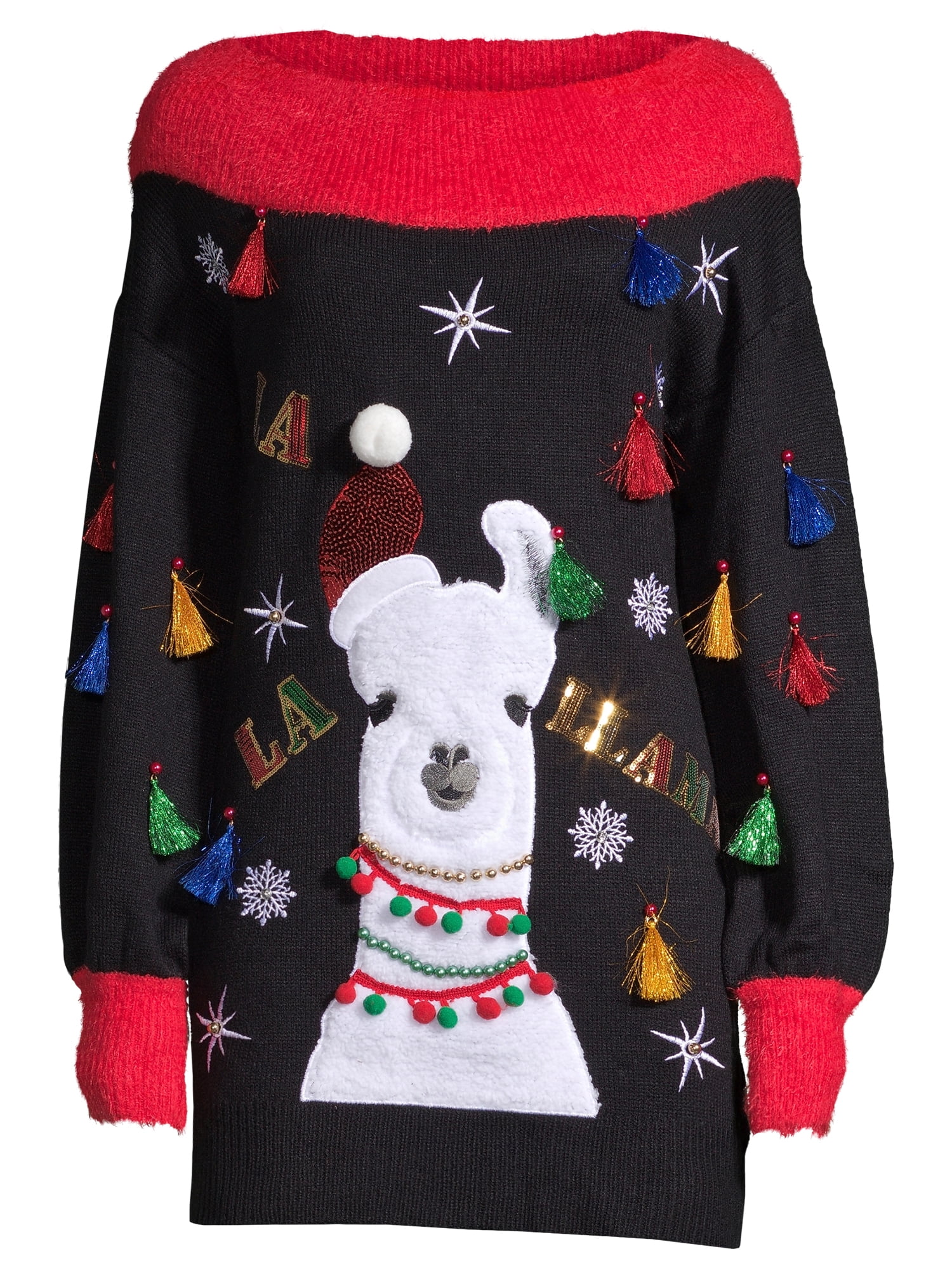 fa la la llama sweater walmart