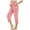 Pink, variant on Lolmot Maternity Pants Capris Summer Casual Stretchy Comfy Lounge Over The Belly Pregnancy Yoga Leggings Capri Pants with Pockets