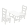thumbnail image 1 of Juego de Sillas de Mesa de Comedor en Miniatura para 1:6 para Accesorios de Muebles de Muñeca de 12 Pulgadas (blanco, Rosa, Verde, Neg Macarena Sillas de mesa de comedor de casa de muñecas, 1 of 7