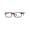 Black Red, variant on Optical Quality Pop Color Rectangular Plastic Narrow Eyeglasses Frame Black Red