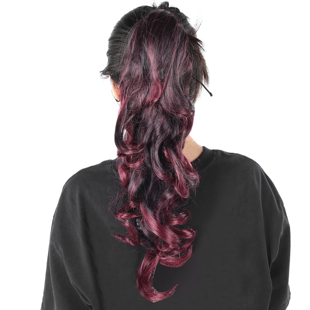 Peluca de Cola de Caballo, Extensiones de Cabello de Clip de 50 cm Para Fiestas para la Vida Diaria