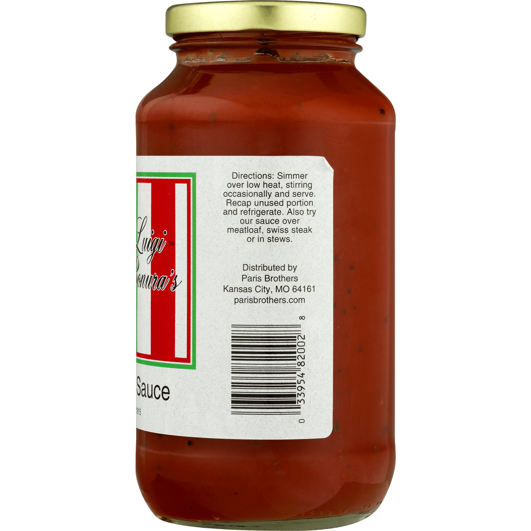 Luigi Bonura's Sicilian Pasta Sauce, 26.0 OZ