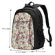 thumbnail image 5 of Disketp Roses Mixed Zebra Mochila de Viaje Estampada para Laptop con Puerto de Carga USB, Mochila Impermeable para Computadora – Regalo para Hombres y Mujeres, 5 of 7